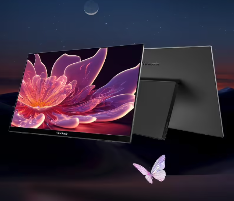 优派14英寸便携屏上架，2.8K 90Hz AMOLED屏售2499元
